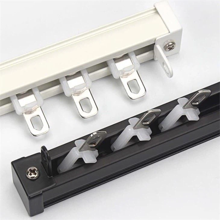 Aliminyòm Recessed Rido Track