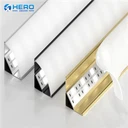 Led wonn pwofil aliminyòm